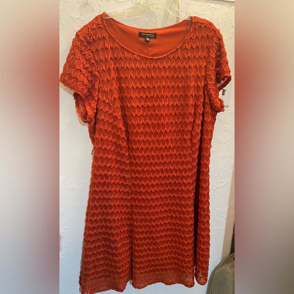 Sharagano plus size woman’s dress